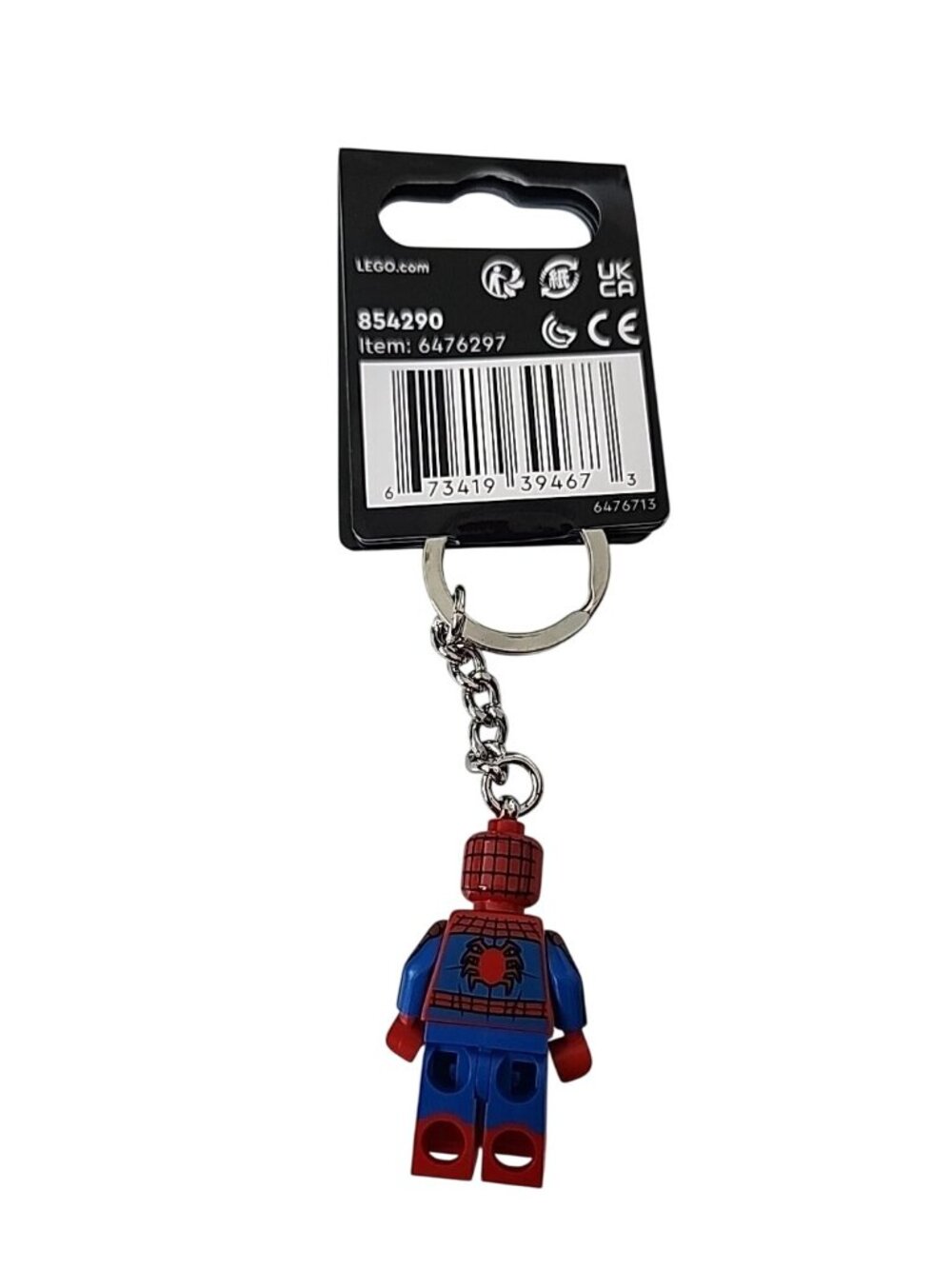 Lego Spider-Man Key Chain (854290), Small, Red NWT - Picture 3 of 3